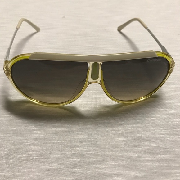 Carrera unisex neon yellow/green Sunglasses - Picture 1 of 7